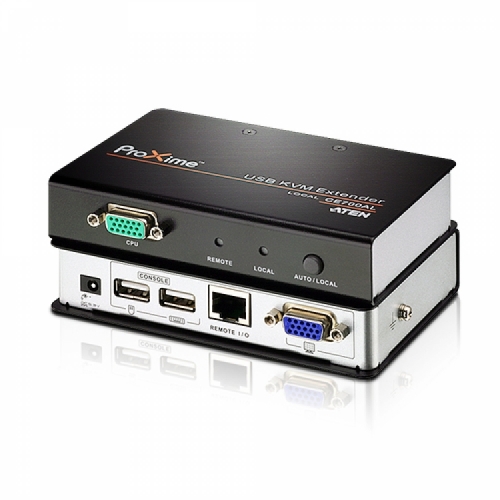 에이텐샵,USB VGA Cat 5 KVM 연장기 (1280x1024@150m) CE700A