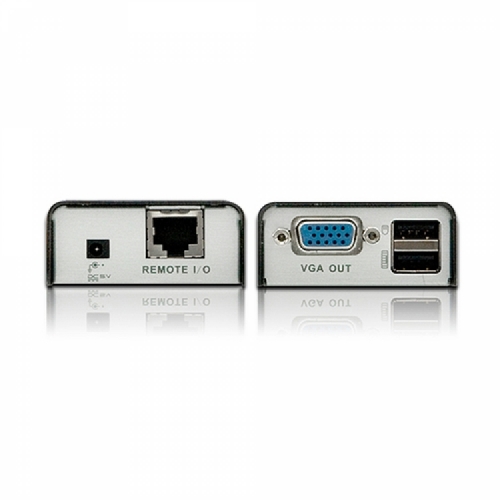 에이텐샵,USB VGA Cat 5 Mini KVM 연장기 (1280x1024@100m) CE100