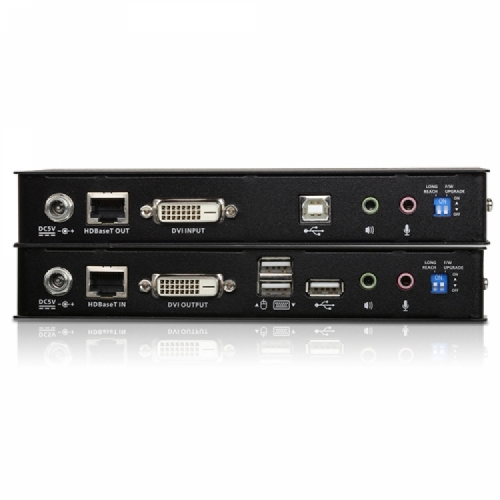 에이텐샵,USB DVI HDBaseT™ 2.0 KVM 연장기 (1920 x 1200 @ 100m) CE620