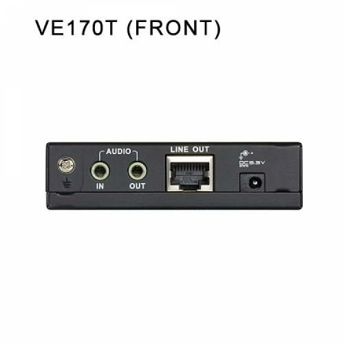에이텐샵,VGA/오디오 Cat 5 연장기 (1024 x 768@300m) VE170