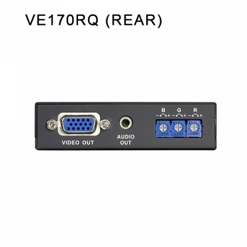 에이텐샵,VGA/오디오 Cat 5 연장기 (1024 x 768@300m) VE170