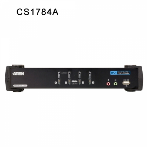 에이텐샵,4-포트 USB DVI 듀얼 링크 KVMP™ 스위치  CS1784A