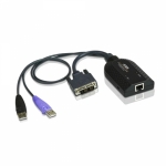 [가격 문의]USB DVI 버추얼 미디어 KVM 어댑터 with 스마트 카드 지원(KM, KN) KA7166