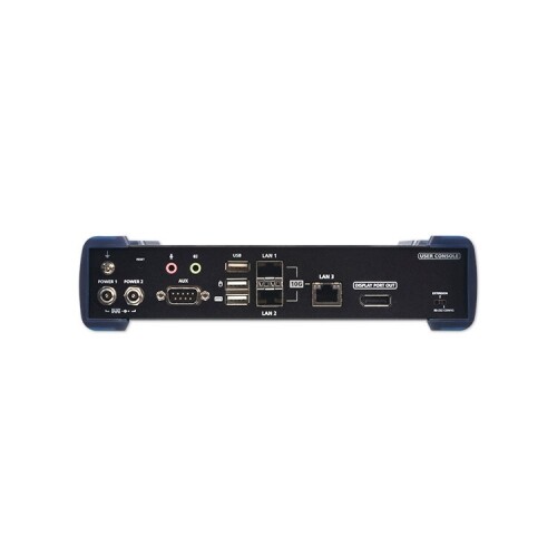 에이텐샵,5K DisplayPort KVM over IP 수신기 with 10Gb 네트워크 (광섬유 및 RJ45) KX9970R